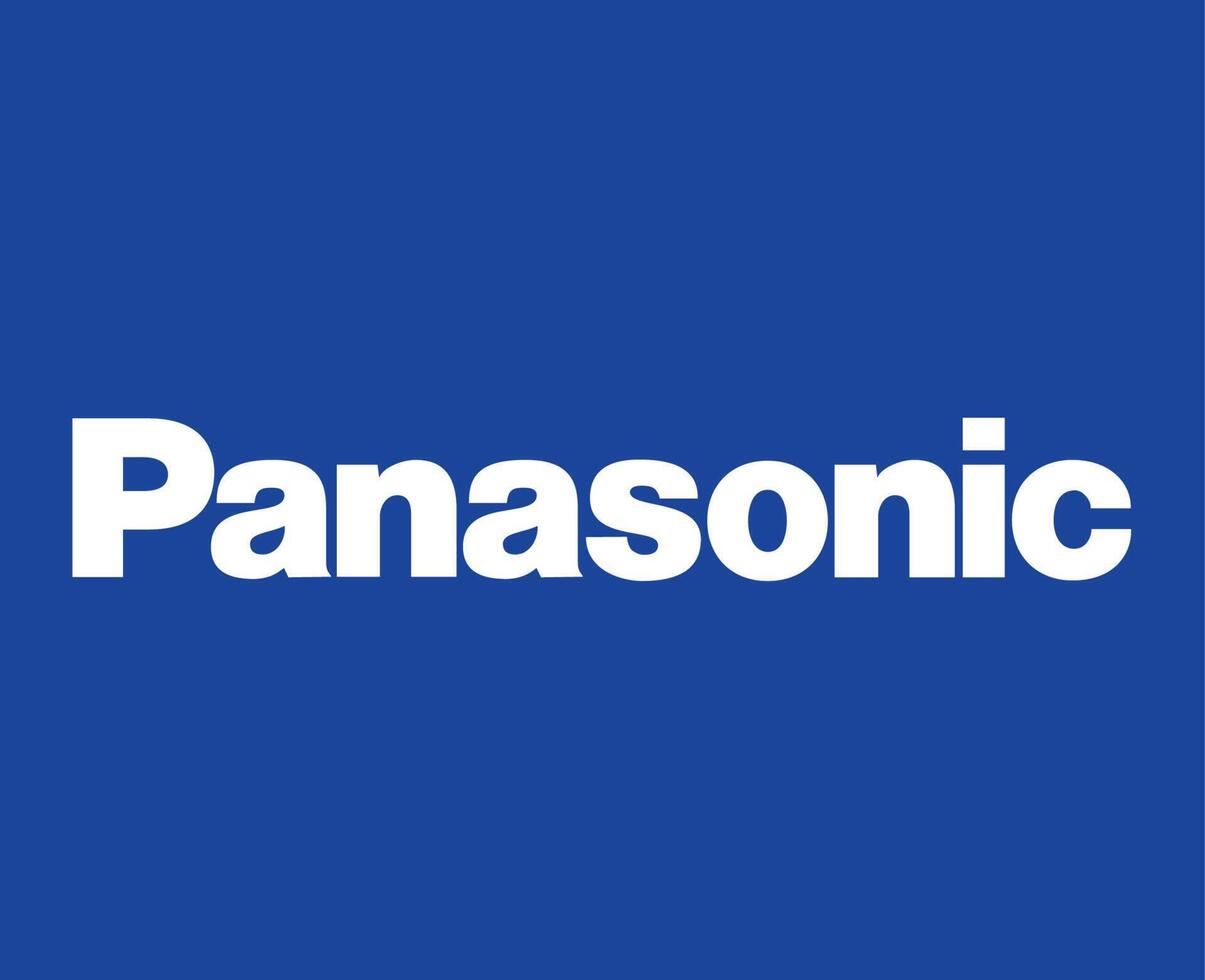 panasonic-brand-logo-phone-symbol-black-design-japan-mobile-illustration-with-blue-background-free-vector
